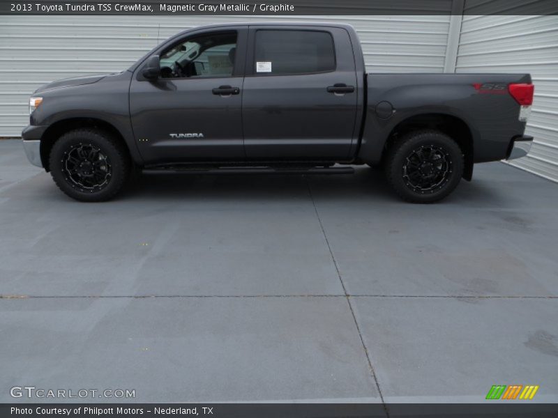 Magnetic Gray Metallic / Graphite 2013 Toyota Tundra TSS CrewMax