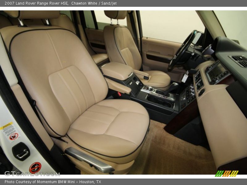 Chawton White / Sand/Jet 2007 Land Rover Range Rover HSE