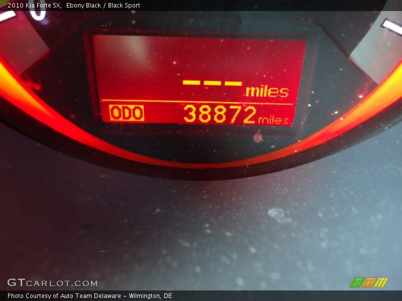 Ebony Black / Black Sport 2010 Kia Forte SX