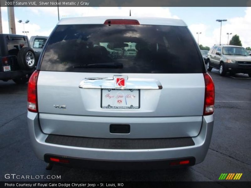 Silver Nickel Metallic / Gray 2007 Saturn VUE