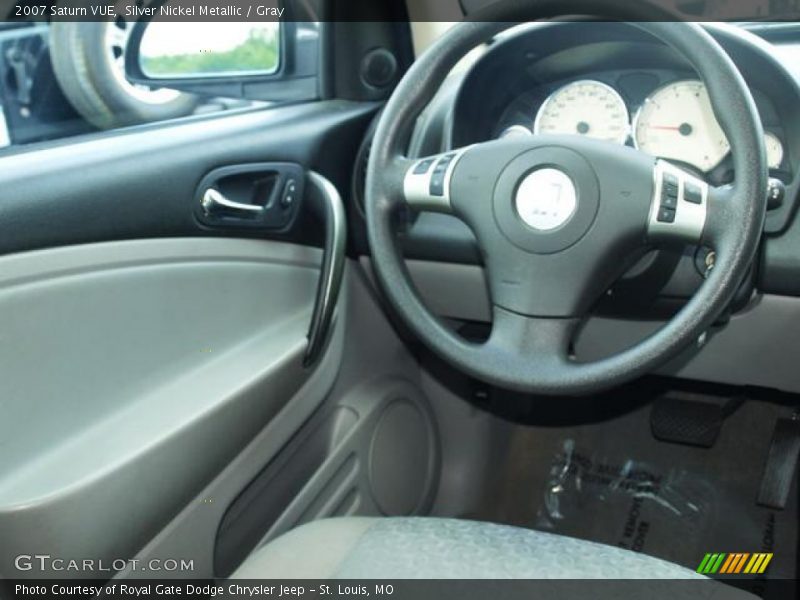 Silver Nickel Metallic / Gray 2007 Saturn VUE