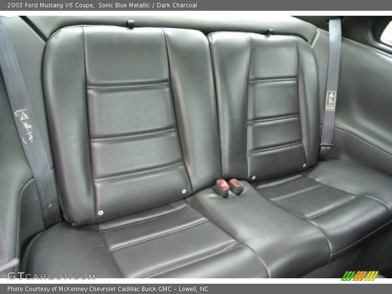 Sonic Blue Metallic / Dark Charcoal 2003 Ford Mustang V6 Coupe