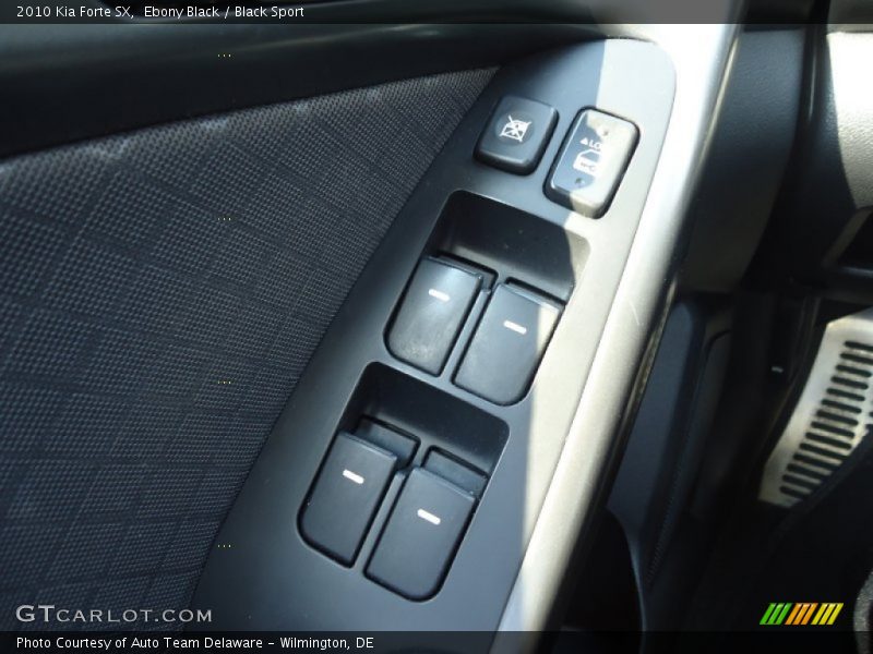 Ebony Black / Black Sport 2010 Kia Forte SX
