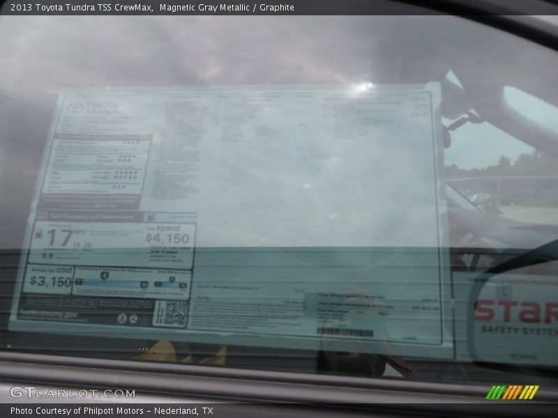 Magnetic Gray Metallic / Graphite 2013 Toyota Tundra TSS CrewMax