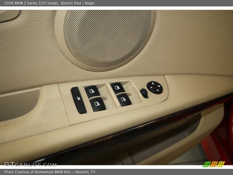 Electric Red / Beige 2006 BMW 3 Series 325i Sedan