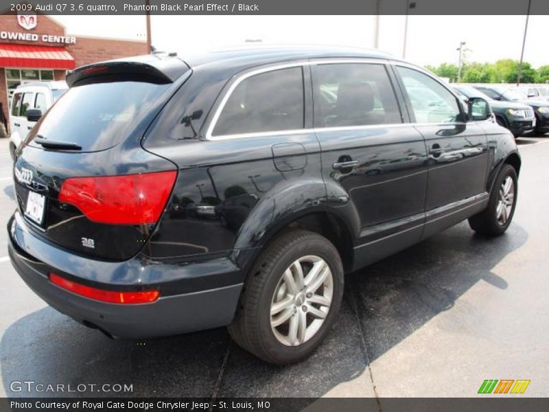 Phantom Black Pearl Effect / Black 2009 Audi Q7 3.6 quattro