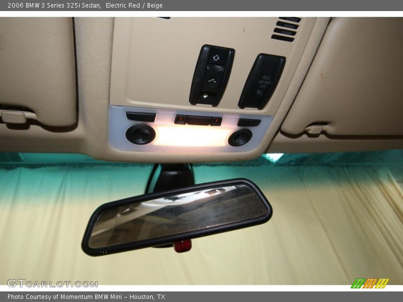 Electric Red / Beige 2006 BMW 3 Series 325i Sedan