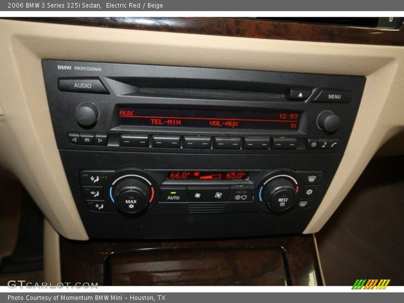 Electric Red / Beige 2006 BMW 3 Series 325i Sedan