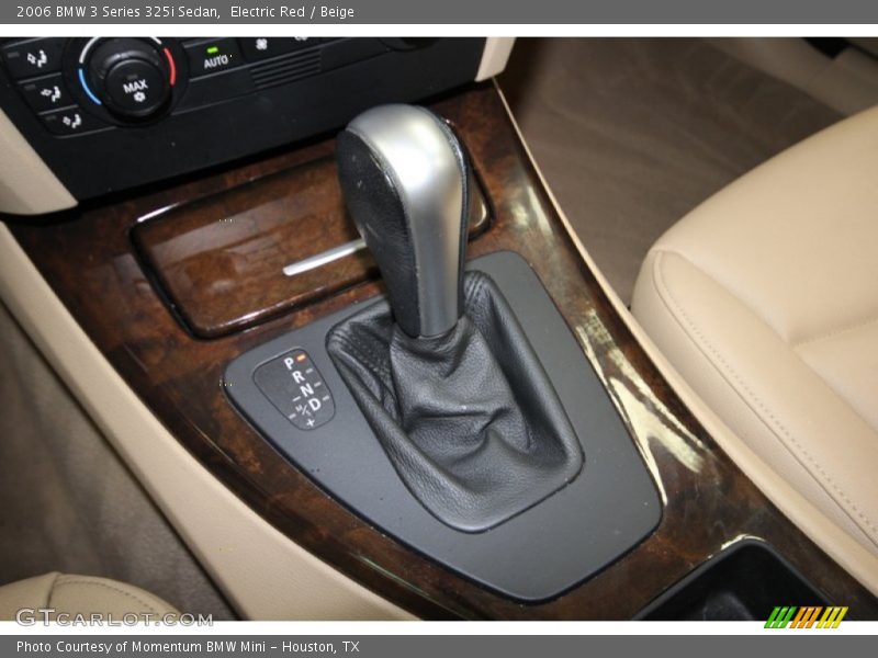 Electric Red / Beige 2006 BMW 3 Series 325i Sedan