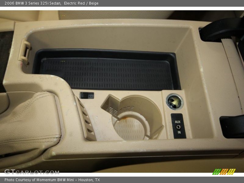 Electric Red / Beige 2006 BMW 3 Series 325i Sedan