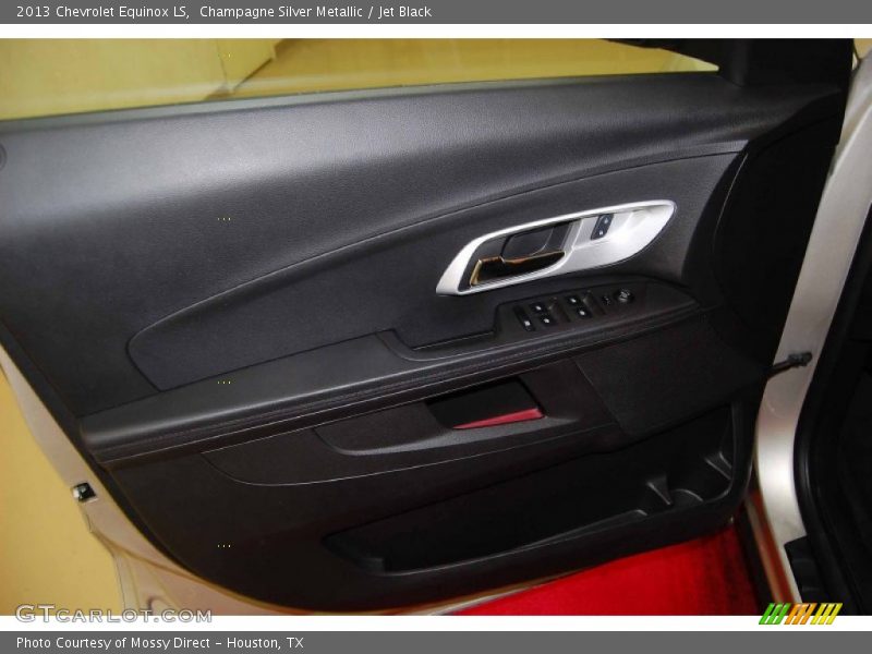 Champagne Silver Metallic / Jet Black 2013 Chevrolet Equinox LS