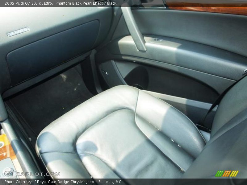 Phantom Black Pearl Effect / Black 2009 Audi Q7 3.6 quattro