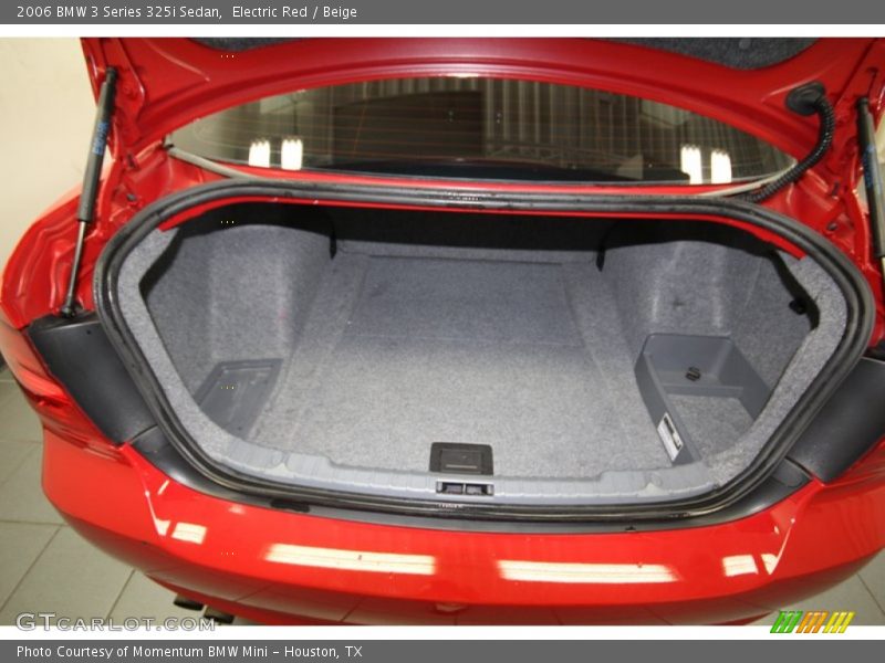 Electric Red / Beige 2006 BMW 3 Series 325i Sedan