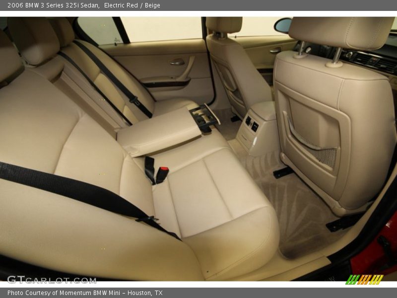 Electric Red / Beige 2006 BMW 3 Series 325i Sedan