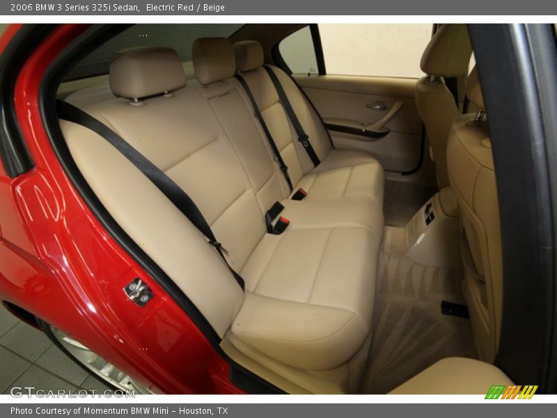 Electric Red / Beige 2006 BMW 3 Series 325i Sedan