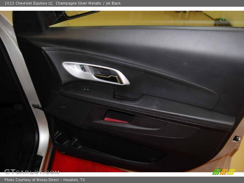 Champagne Silver Metallic / Jet Black 2013 Chevrolet Equinox LS