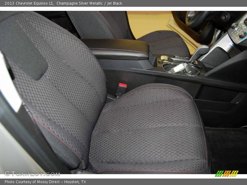 Champagne Silver Metallic / Jet Black 2013 Chevrolet Equinox LS