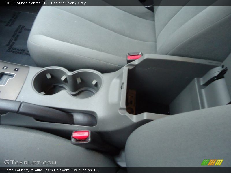 Radiant Silver / Gray 2010 Hyundai Sonata GLS