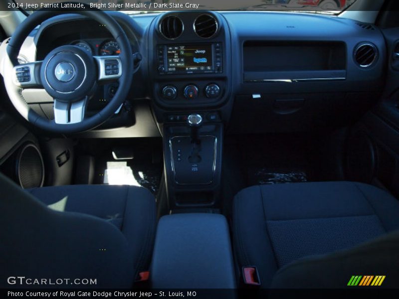 Bright Silver Metallic / Dark Slate Gray 2014 Jeep Patriot Latitude