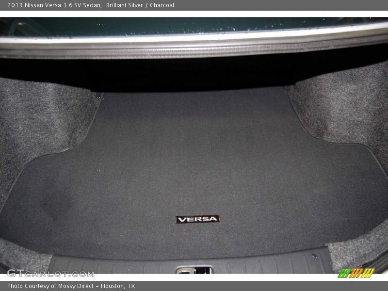 Brilliant Silver / Charcoal 2013 Nissan Versa 1.6 SV Sedan