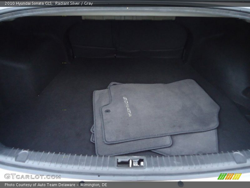 Radiant Silver / Gray 2010 Hyundai Sonata GLS