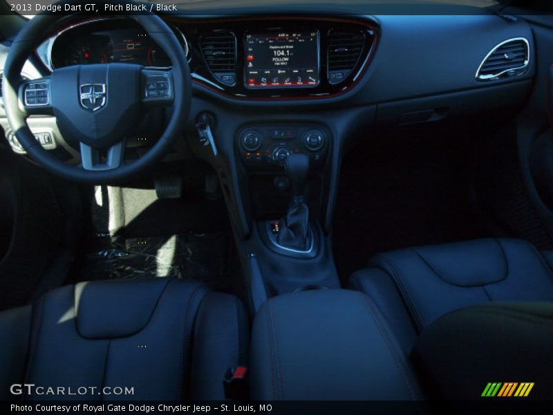Pitch Black / Black 2013 Dodge Dart GT