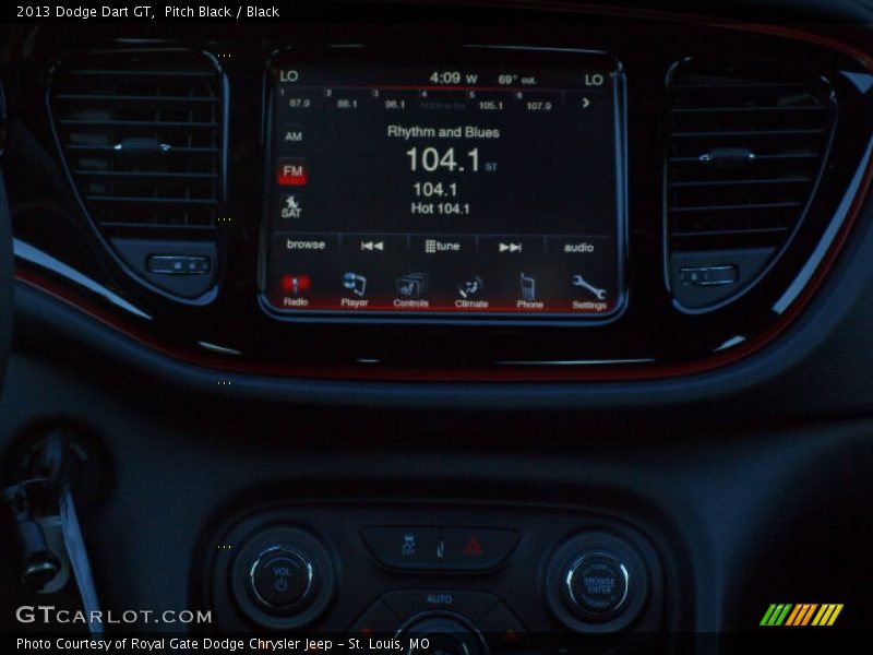 Pitch Black / Black 2013 Dodge Dart GT