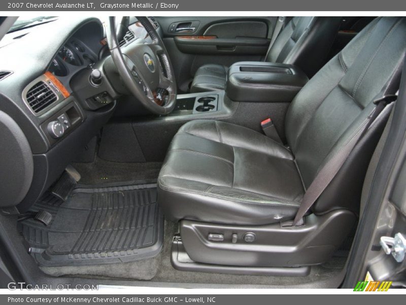 Front Seat of 2007 Avalanche LT