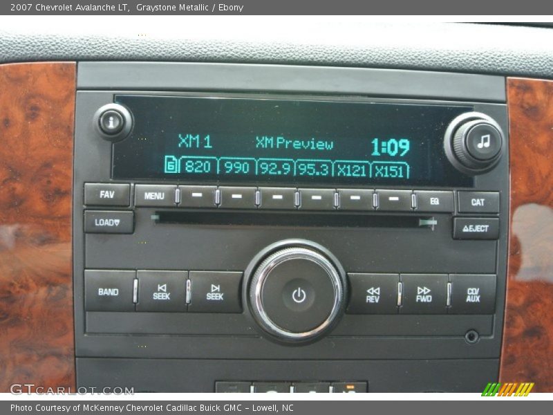 Audio System of 2007 Avalanche LT