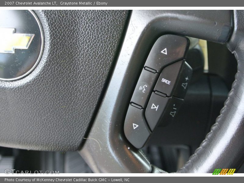 Graystone Metallic / Ebony 2007 Chevrolet Avalanche LT