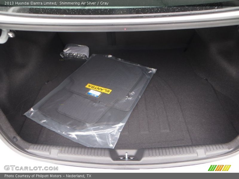 Shimmering Air Silver / Gray 2013 Hyundai Elantra Limited