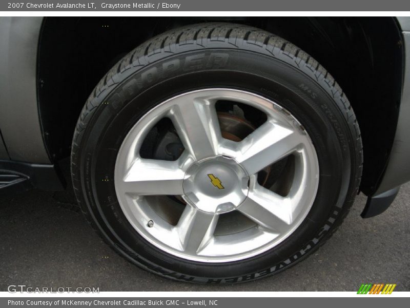 Graystone Metallic / Ebony 2007 Chevrolet Avalanche LT