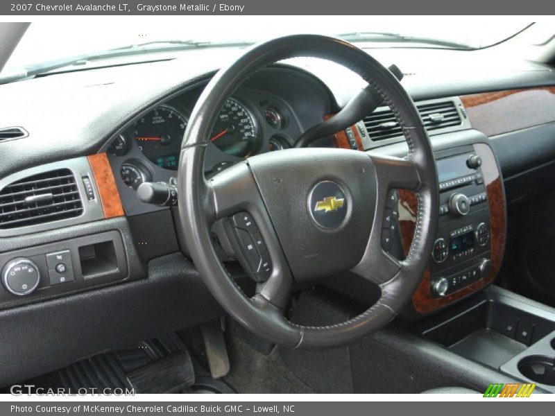 Graystone Metallic / Ebony 2007 Chevrolet Avalanche LT