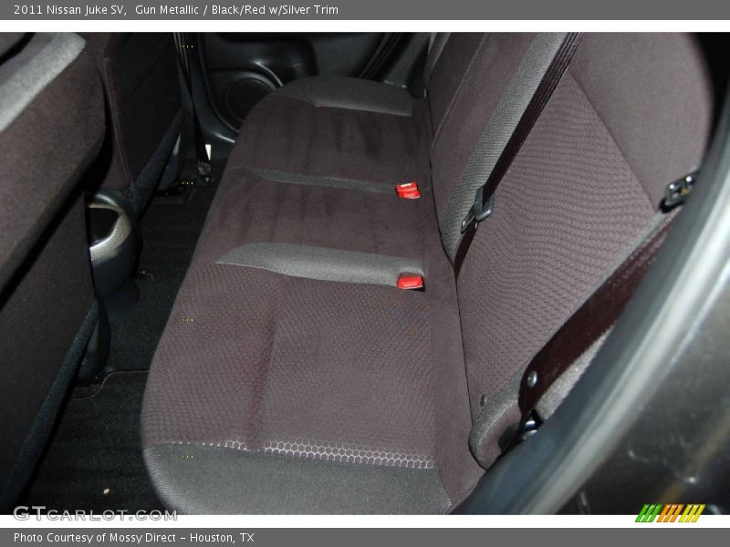 Gun Metallic / Black/Red w/Silver Trim 2011 Nissan Juke SV