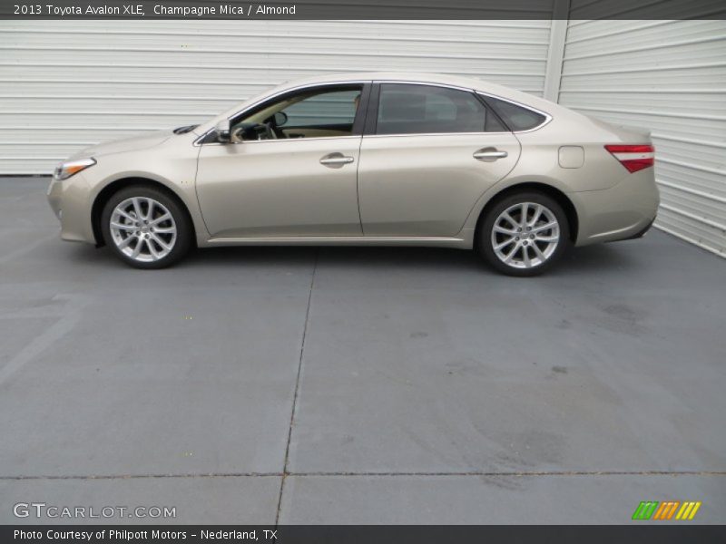 Champagne Mica / Almond 2013 Toyota Avalon XLE