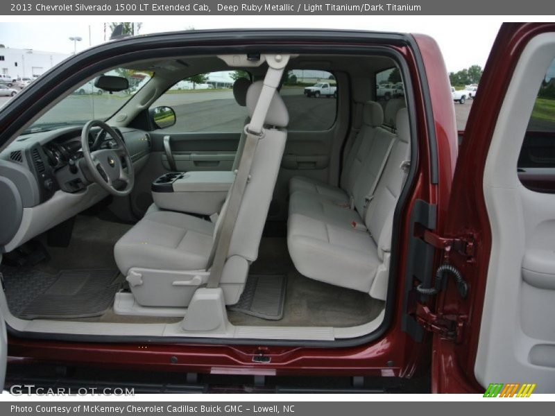 Deep Ruby Metallic / Light Titanium/Dark Titanium 2013 Chevrolet Silverado 1500 LT Extended Cab