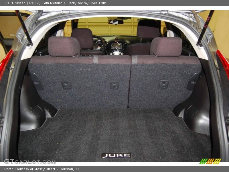Gun Metallic / Black/Red w/Silver Trim 2011 Nissan Juke SV