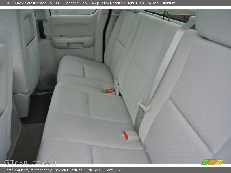 Deep Ruby Metallic / Light Titanium/Dark Titanium 2013 Chevrolet Silverado 1500 LT Extended Cab