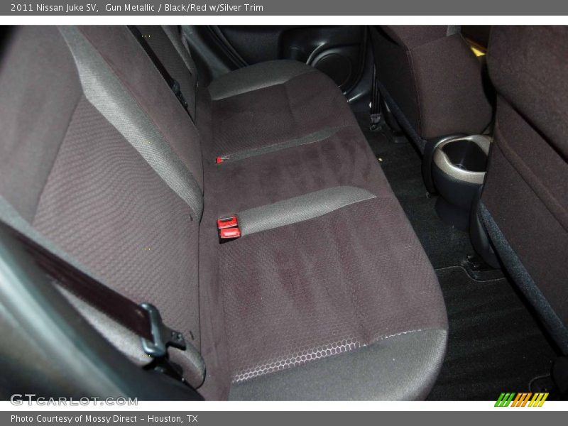 Gun Metallic / Black/Red w/Silver Trim 2011 Nissan Juke SV