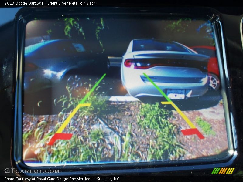 Bright Silver Metallic / Black 2013 Dodge Dart SXT