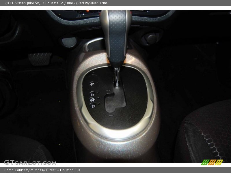 Gun Metallic / Black/Red w/Silver Trim 2011 Nissan Juke SV