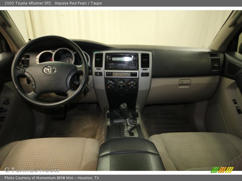Impulse Red Pearl / Taupe 2003 Toyota 4Runner SR5