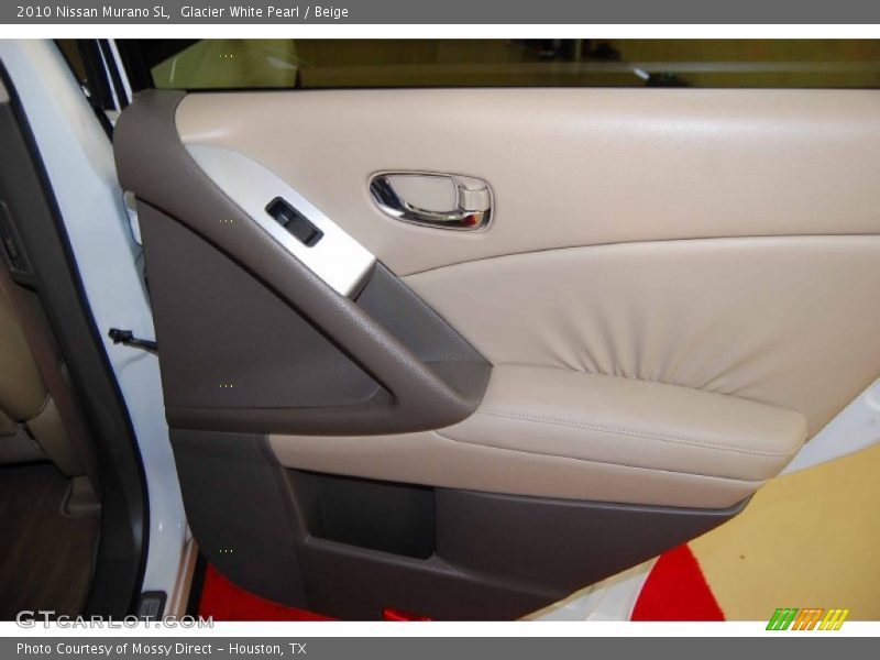 Glacier White Pearl / Beige 2010 Nissan Murano SL