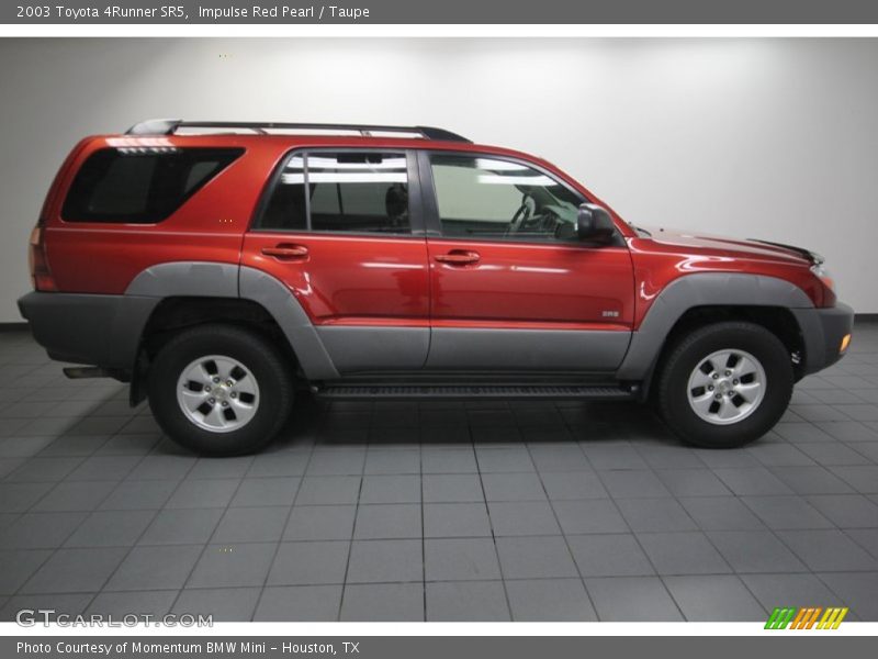 Impulse Red Pearl / Taupe 2003 Toyota 4Runner SR5