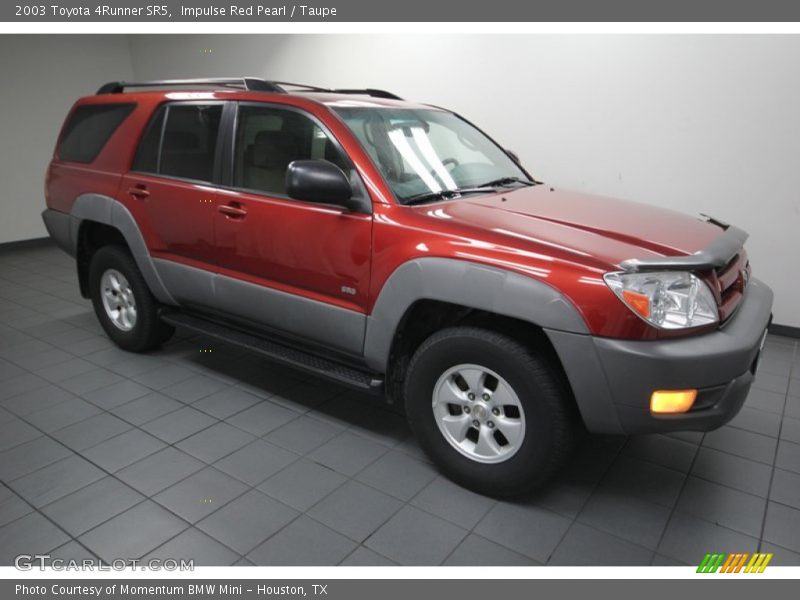 Impulse Red Pearl / Taupe 2003 Toyota 4Runner SR5