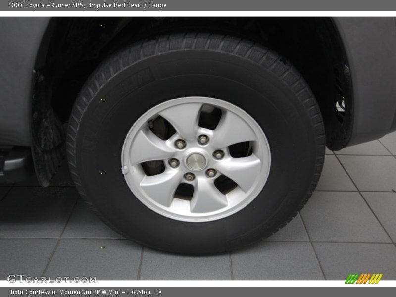 Impulse Red Pearl / Taupe 2003 Toyota 4Runner SR5