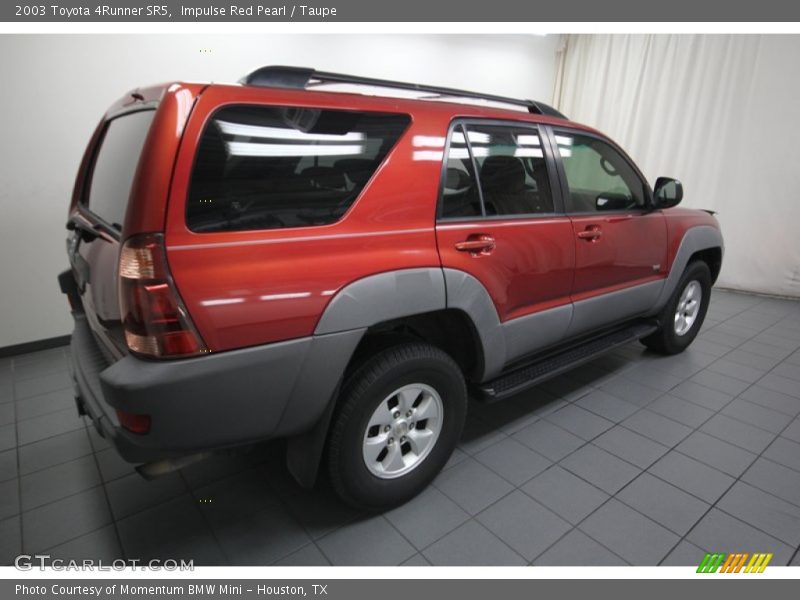 Impulse Red Pearl / Taupe 2003 Toyota 4Runner SR5