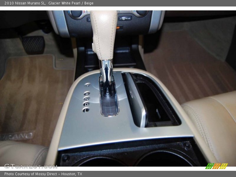 Glacier White Pearl / Beige 2010 Nissan Murano SL