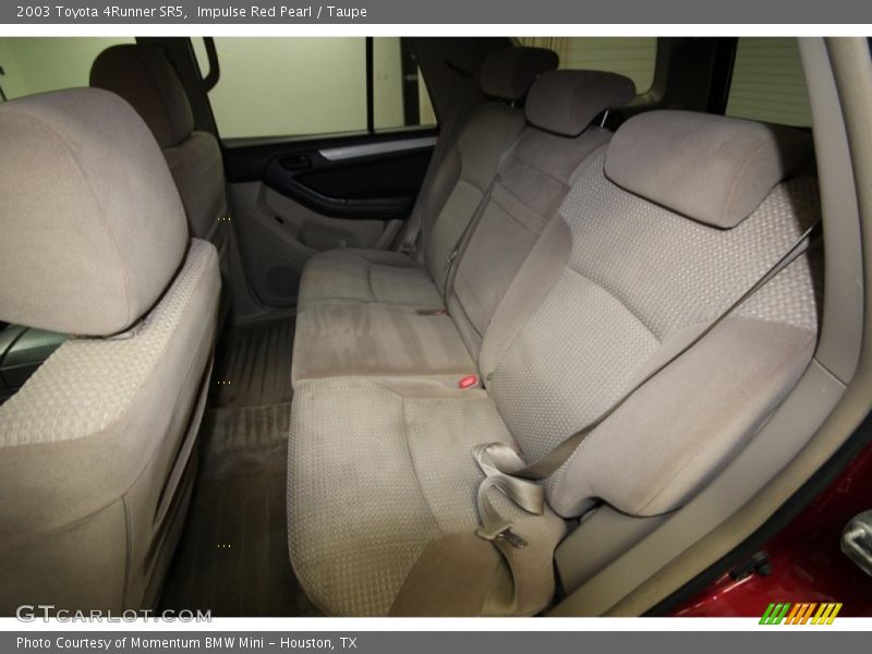 Impulse Red Pearl / Taupe 2003 Toyota 4Runner SR5