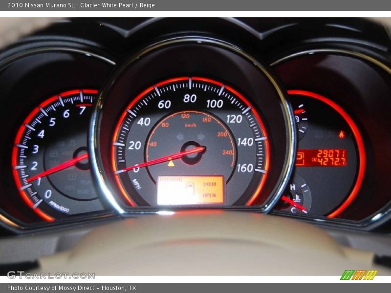 Glacier White Pearl / Beige 2010 Nissan Murano SL